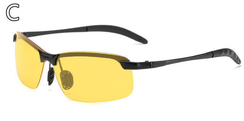 Photochromic Polarized Night Vision Sunglasses Men Gym From House C