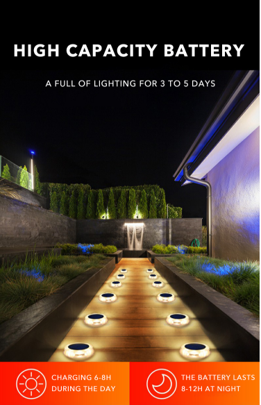 12Led Solar LED Light Outdoor Lawn Lamp Garden Light Garden dealsniper-net