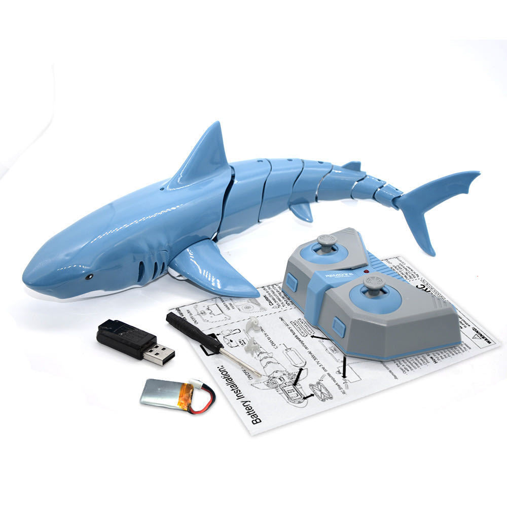 Remote Control Shark 2.4G Remote Control Fish Children's Toys Kids DealSniper.net