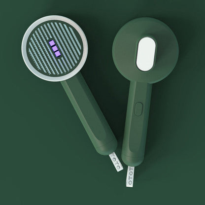 Hoopet 2-In-1 Durable Functional Pet Comb Detector Pets DealSniper.net Green