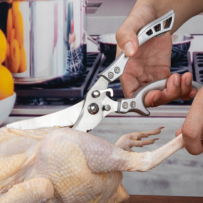 Kitchen Multifunctional Scissors Stainless Steel Chicken Bone Cleaver Knife