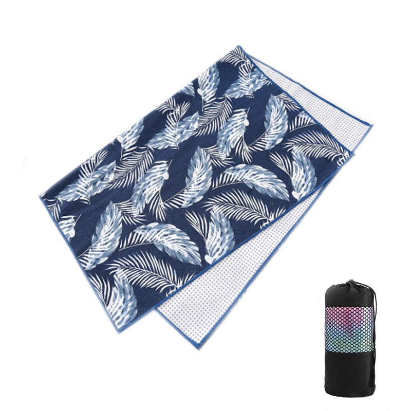 Tie-Dye Printing Yoga Blanket Widening Pad Towel Sports dealsniper-net K