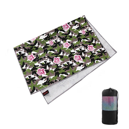 Tie-Dye Printing Yoga Blanket Widening Pad Towel Sports dealsniper-net I