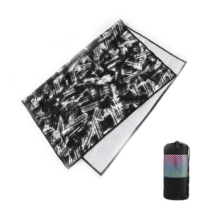 Tie-Dye Printing Yoga Blanket Widening Pad Towel Sports dealsniper-net H
