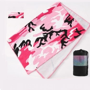 Tie-Dye Printing Yoga Blanket Widening Pad Towel Sports dealsniper-net N