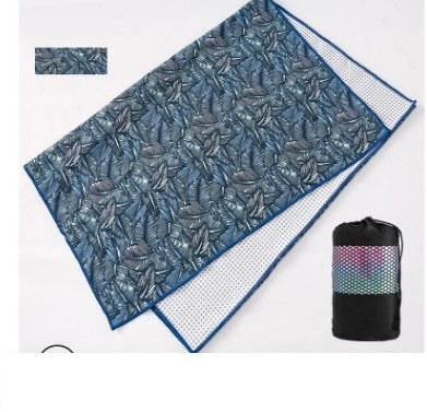 Tie-Dye Printing Yoga Blanket Widening Pad Towel Sports dealsniper-net P