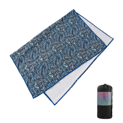 Tie-Dye Printing Yoga Blanket Widening Pad Towel Sports dealsniper-net J