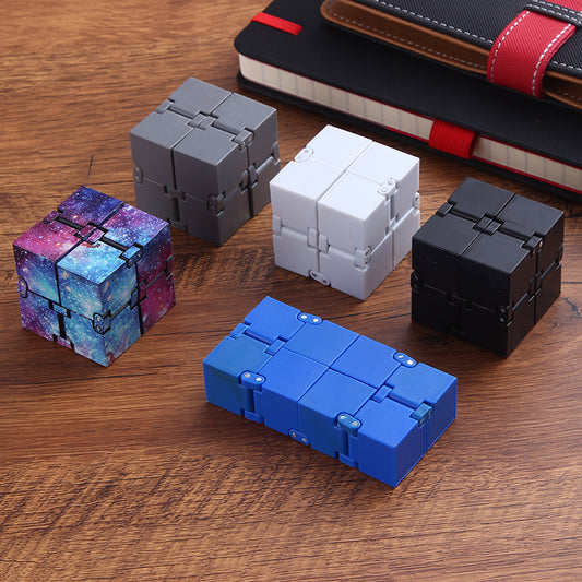 Infinity Cube Antistress Cube Stress Relief Cube Toy For Children Kids Gym From House
