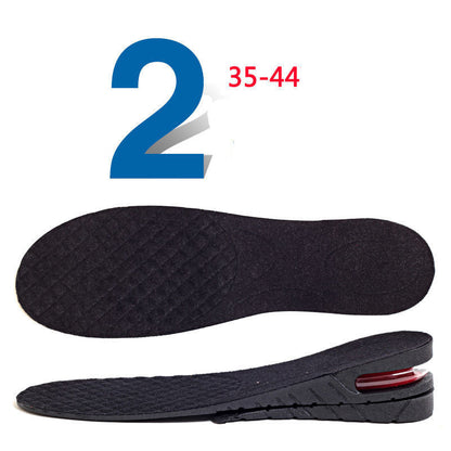 Inner Heightening Insole Sports Air Cushion Sports DealSniper.net Black 2layer One size