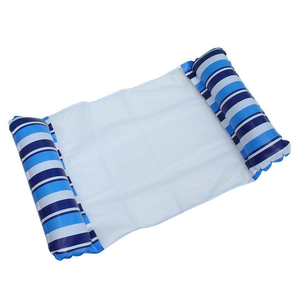 Inflatable Swimming Pool Hammock Floating Drainage Outdoor DealSniper.net Blue