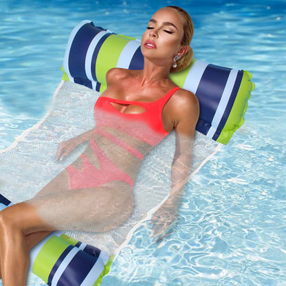 Inflatable Swimming Pool Hammock Floating Drainage Outdoor DealSniper.net