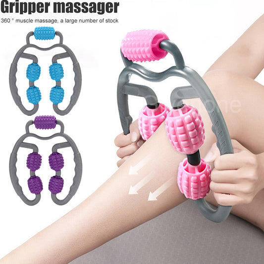 U Shape Trigger Point Massage Roller Full Body Massage Tool Sports DealSniper.net