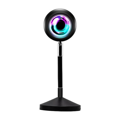 Upgrade Rainbow Sunset Projector Lamp Atmosphere Light Home House DealSniper.net