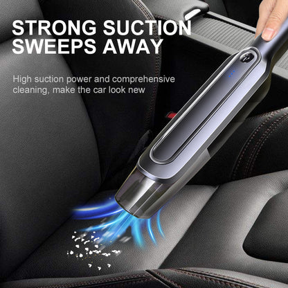 Cordless Handheld Vacuum Cleaner Suction Rechargeable Dust Vehicle dealsniper-net