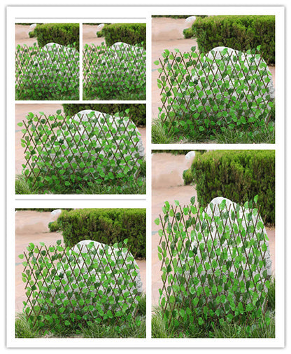 Simulation outdoor wooden fence Home DealSniper.net Small 6pcs