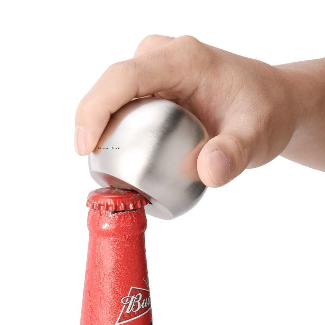 Smart Creative Beer Bottle Opener Silver Lovely Shape Kitchen dealsniper-net