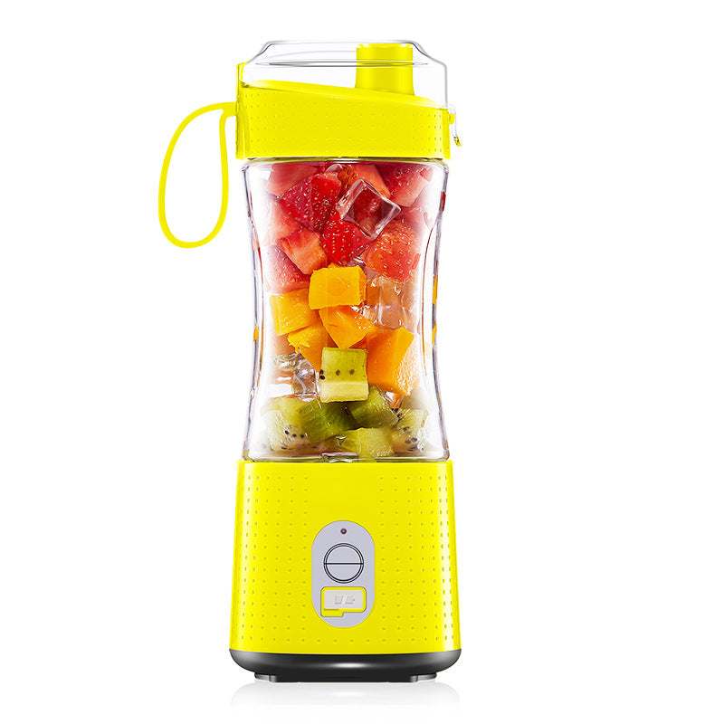 Juicer Portable USB Rechargeable Juice Cup Kitchen DealSniper.net Yellow USB