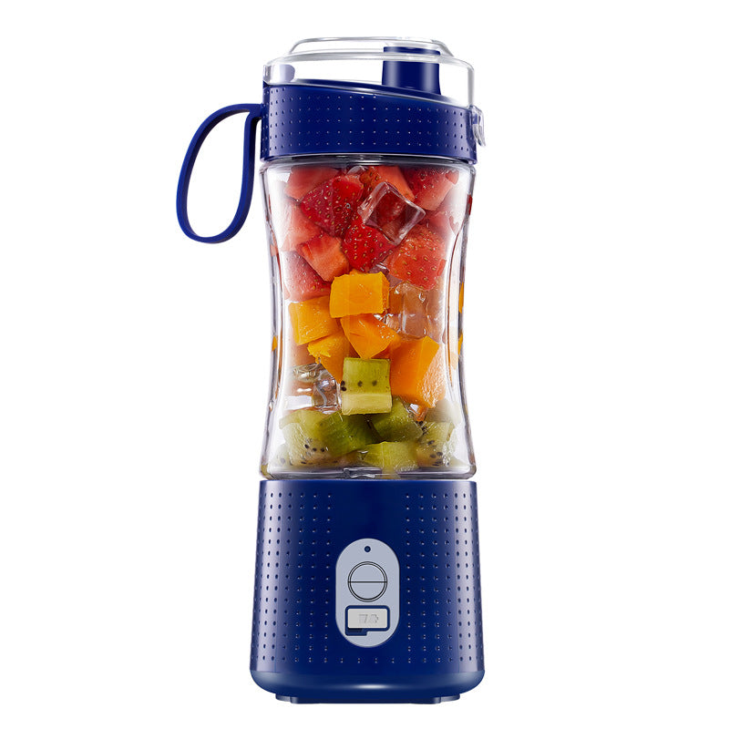 Juicer Portable USB Rechargeable Juice Cup Kitchen DealSniper.net Dark Blue USB