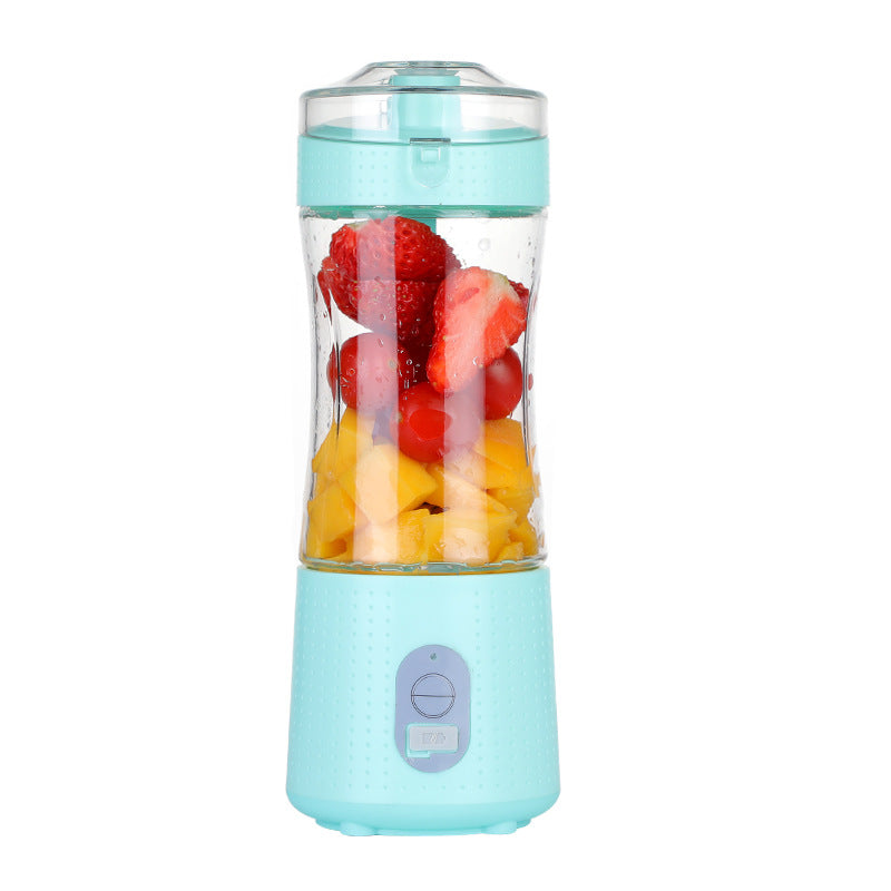 Juicer Portable USB Rechargeable Juice Cup Kitchen DealSniper.net Blue USB