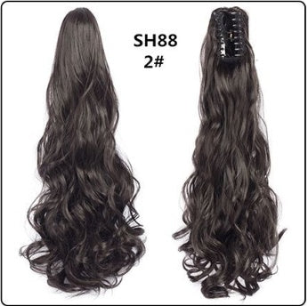 Fluffy Natural Lifelike Claw Clip Ponytail Wholesale Beauty DealSniper.net 2style