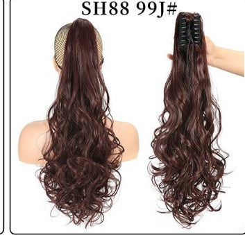 Fluffy Natural Lifelike Claw Clip Ponytail Wholesale Beauty DealSniper.net 17Style