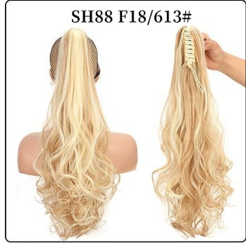 Fluffy Natural Lifelike Claw Clip Ponytail Wholesale Beauty DealSniper.net 29Style