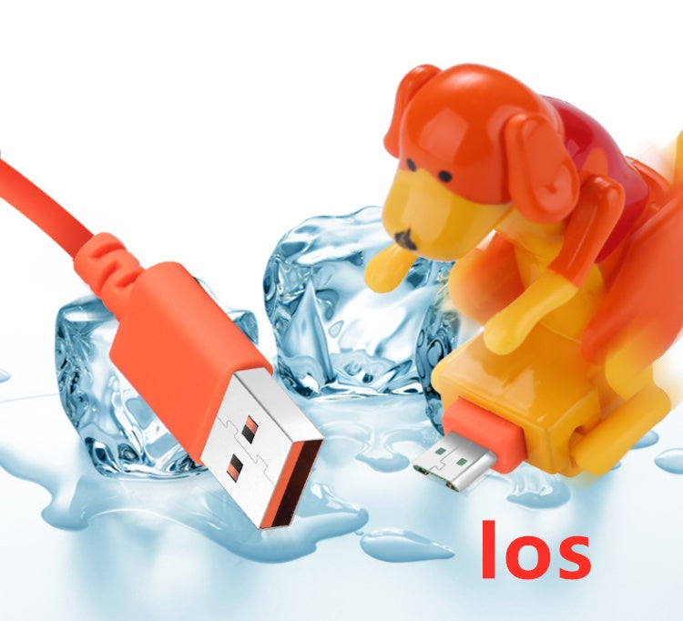 Rogue Dog Data Cable Sport Dog Mobile Phone Charging Cable Gadgets Gym From House Orange Ios