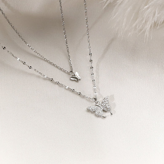New Style Bowknot Clavicle Chain Fashion Compact Jewelry Gym From House