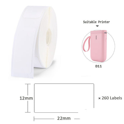 Niimbot D11 Mini Label Printer Paper Supermarket Price Label Gadgets DealSniper.net White 12x22mm