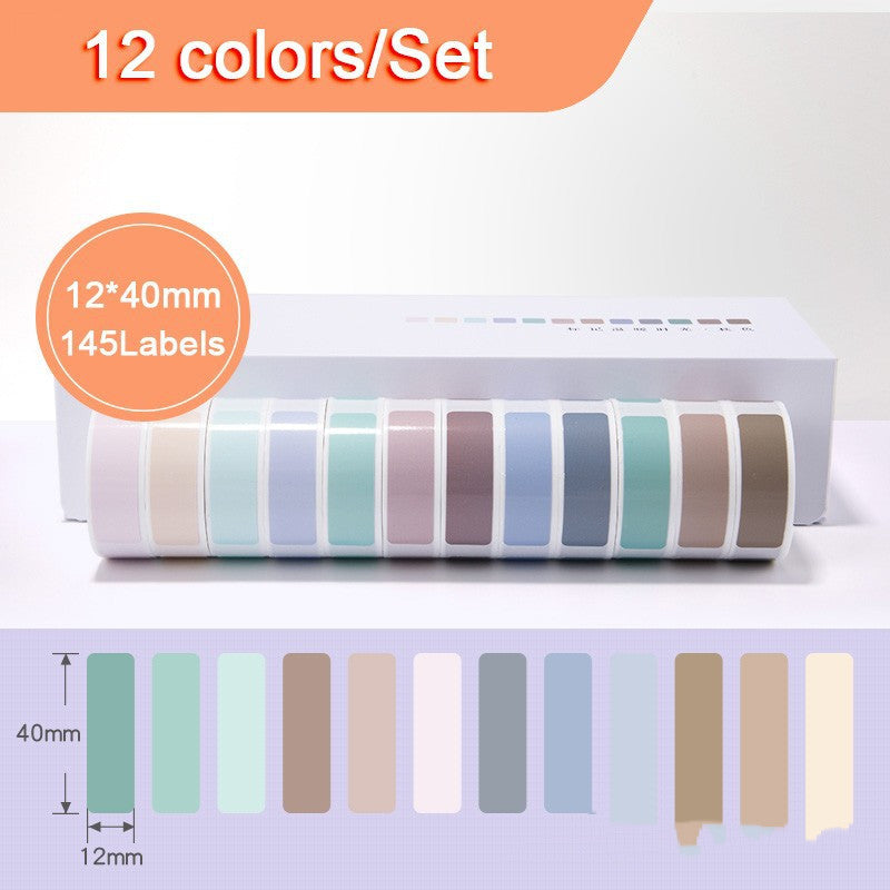 Niimbot D11 Mini Label Printer Paper Supermarket Price Label Gadgets DealSniper.net Mixed color 12x40mm