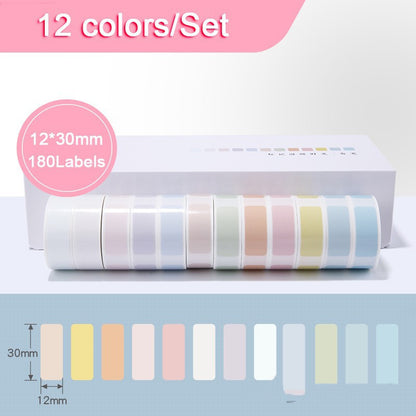 Niimbot D11 Mini Label Printer Paper Supermarket Price Label Gadgets DealSniper.net Mixed color 12x30mm