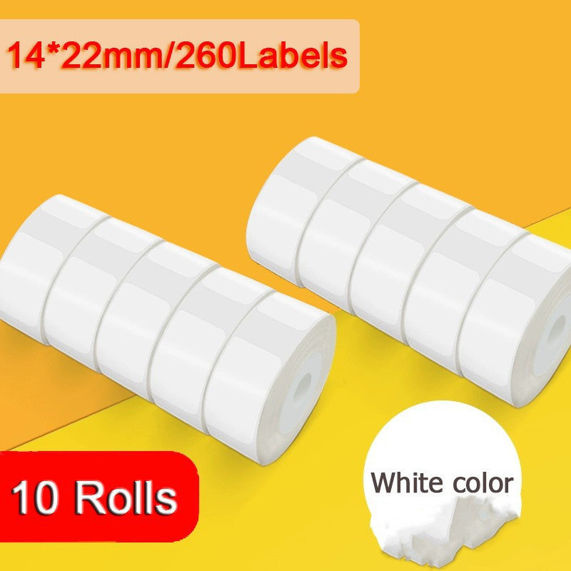 Niimbot D11 Mini Label Printer Paper Supermarket Price Label Gadgets DealSniper.net 10pcs White 14x22mm