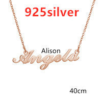 Necklace Alloy Pendant Font Fascinating Pendant Custom