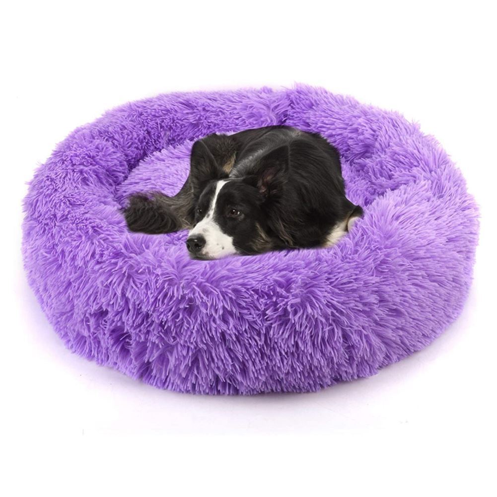 Doghouse plush round pets keep warm in autumn and winter Pets dealsniper-net