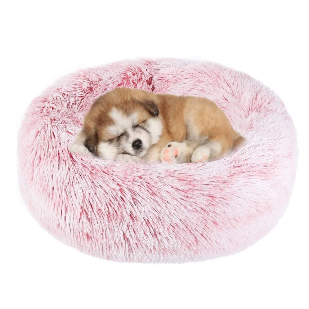 Doghouse plush round pets keep warm in autumn and winter Pets dealsniper-net