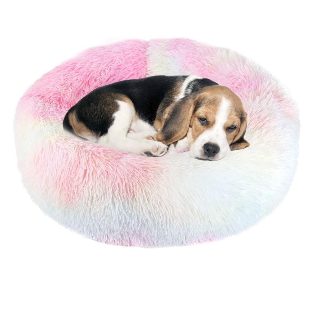 Doghouse plush round pets keep warm in autumn and winter Pets dealsniper-net