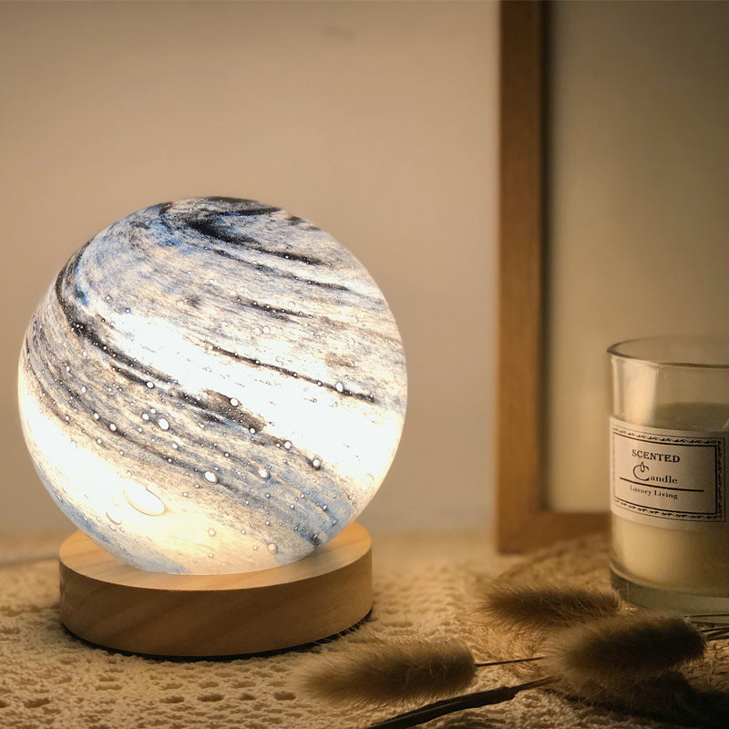 Girl Heart Nordic Style Decoration Bedroom Bedside Table Lamp Home Decor DealSniper.net Dark Blue A