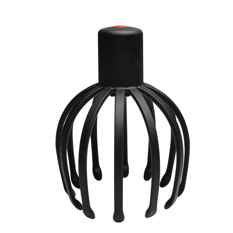 Octopus Comb Claw Scalp Acupoint Massager Health Gym From House Black