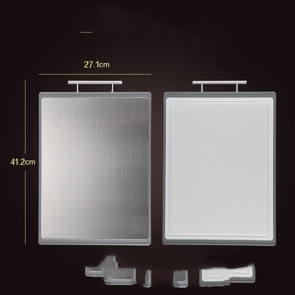 Stainless Steel Chopping Board Kitchen Antibacterial Sorting Board Kitchen DealSniper.net A