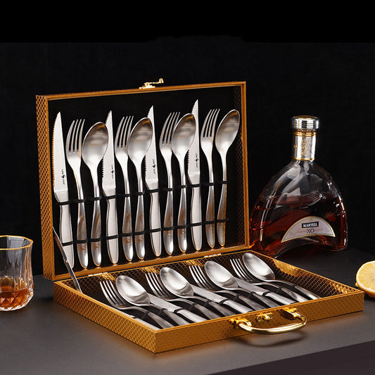 Stainless Steel Western Tableware Set Kitchen DealSniper.net E