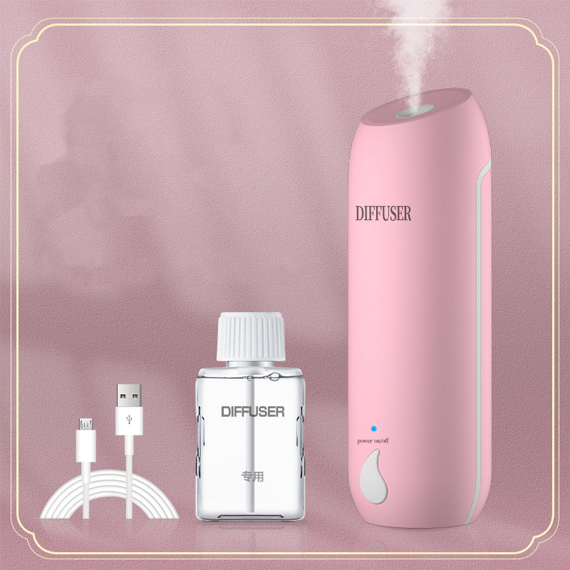 50ml Aromatherapy Machine Timed Automatic Spraying Fragrance Household Perfume Machine Toilet Deodorizing Air Purifying Diffuser House dealsniper-net Girl fan Encounter