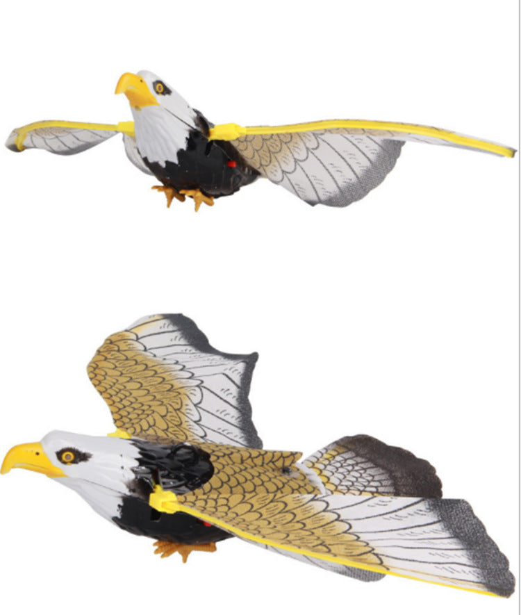 Simulation Bird Cat Interactive Pet Toys Hanging Eagle Flying Pets Gym From House