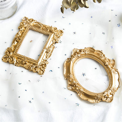 Golden Retro Photo Frame Art Jewelry Decoration Home Decoration Home dealsniper-net