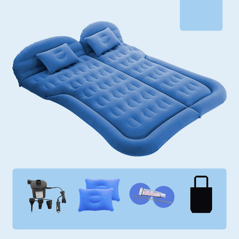 Inflatable Car Mattress SUV Inflatable Car Multifunctional Car Inflatable Bed Vehicle dealsniper-net D