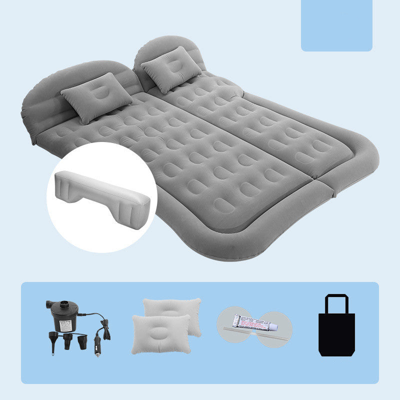 Inflatable Car Mattress SUV Inflatable Car Multifunctional Car Inflatable Bed Vehicle dealsniper-net H