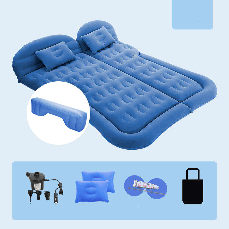 Inflatable Car Mattress SUV Inflatable Car Multifunctional Car Inflatable Bed Vehicle dealsniper-net I