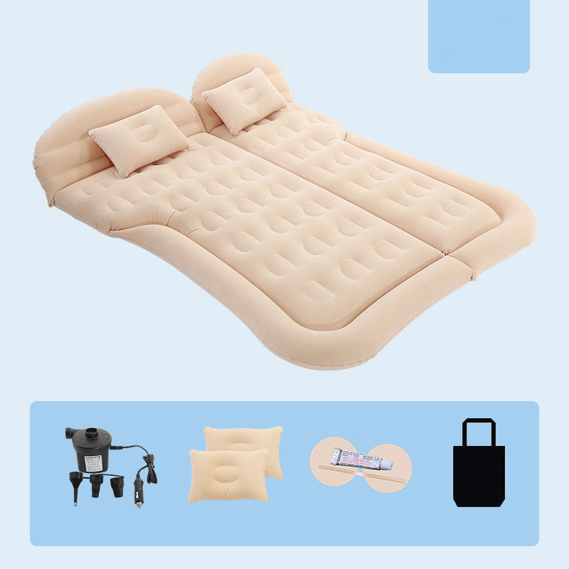 Inflatable Car Mattress SUV Inflatable Car Multifunctional Car Inflatable Bed Vehicle dealsniper-net B