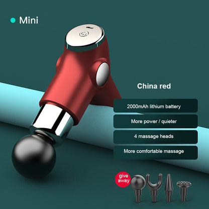 Electric Deep Muscle Vibration Massager Health dealsniper-net Red Button type