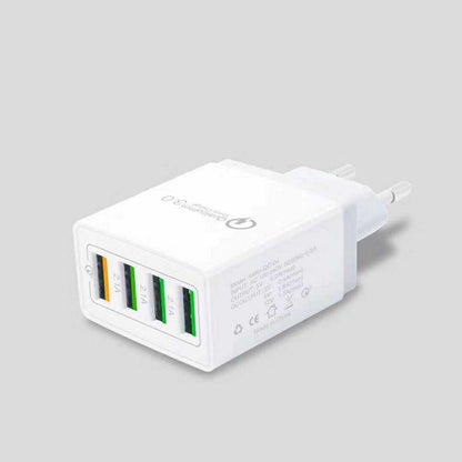 Travel Charger US Standard European Standard British Standard Travel dealsniper-net White UK