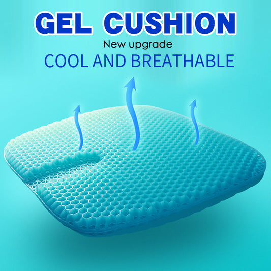 Breathable Honeycomb Seat Cushion Car Gel